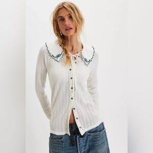 Free People Juniper Long Sleeve Knit Top